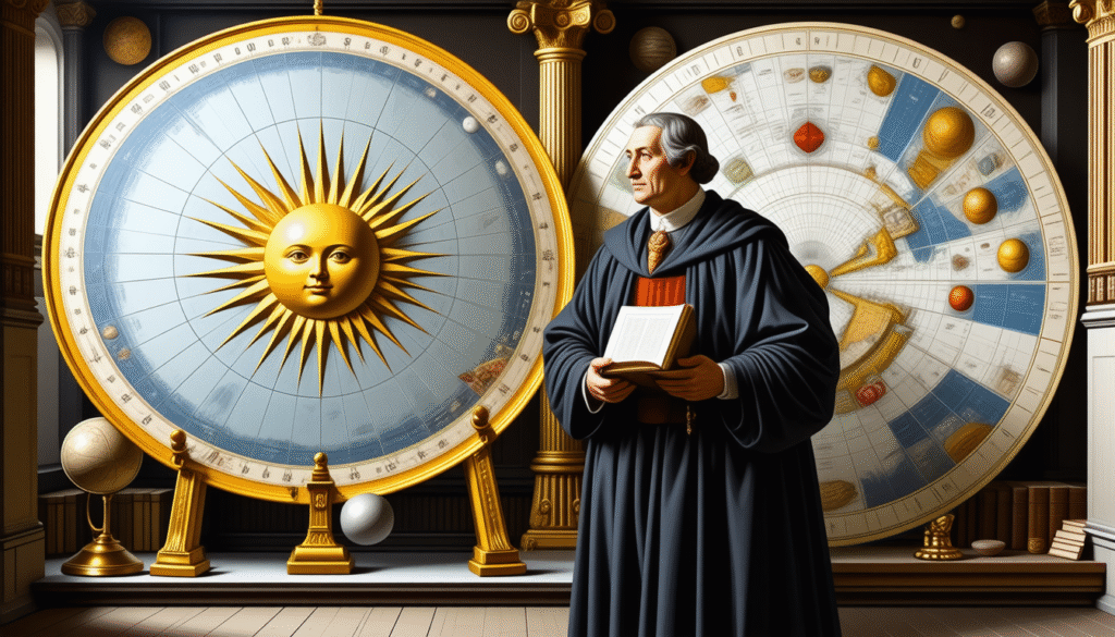 découvrez comment copernic a révolutionné l'astronomie grâce à la théorie de l'héliocentrisme, plaçant le soleil au centre de notre système solaire.