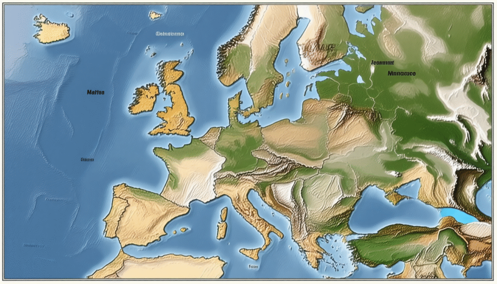 découvrez les pays européens qui n'ont pas de frontières terrestres avec d'autres nations, explorant leur situation géographique unique et leurs caractéristiques particulières.